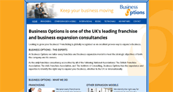 Desktop Screenshot of businessoptions.biz